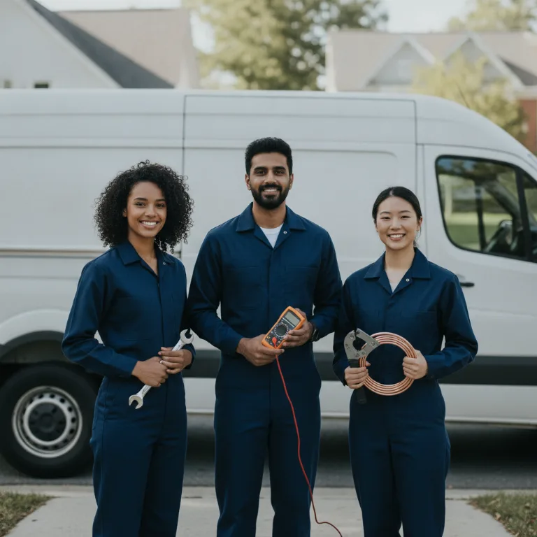 HVAC team in Framingham Center